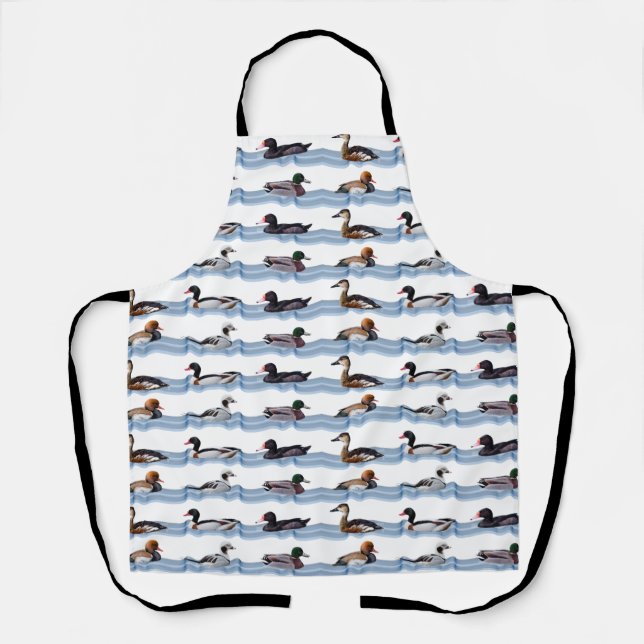 Tablier Tabard D'impression de canards chic (Recto)
