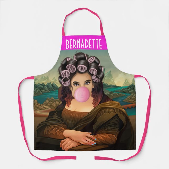 Tablier Tabard d'impression tout-en-un pour la journée au  (Recto)