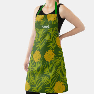 Tablier Tabard Floral Botanique de Jardinage