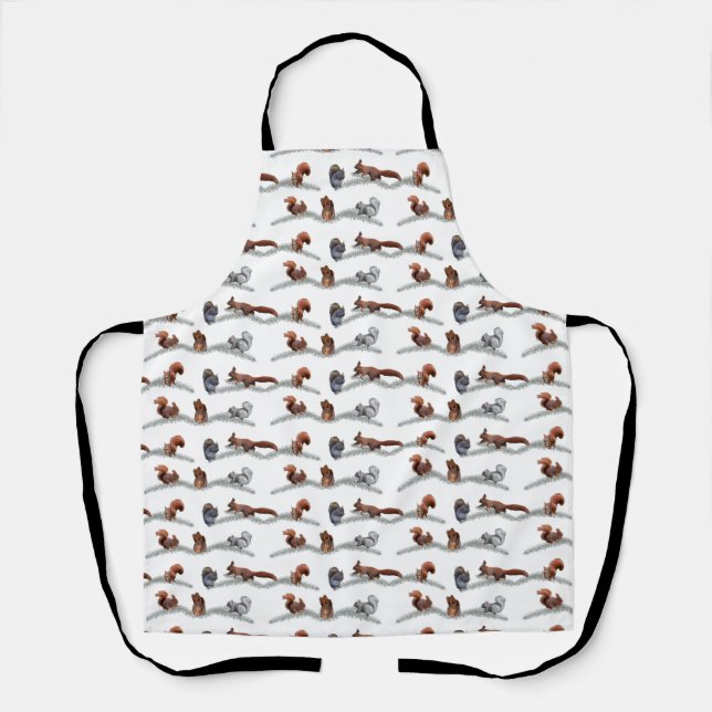 Tablier Tabard Imprimé Squirrel Frenzy (Recto)
