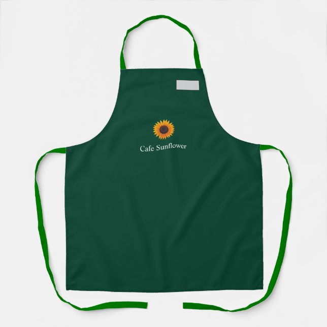 Tablier Tabard officiel de Cafe Sunflower (Recto)