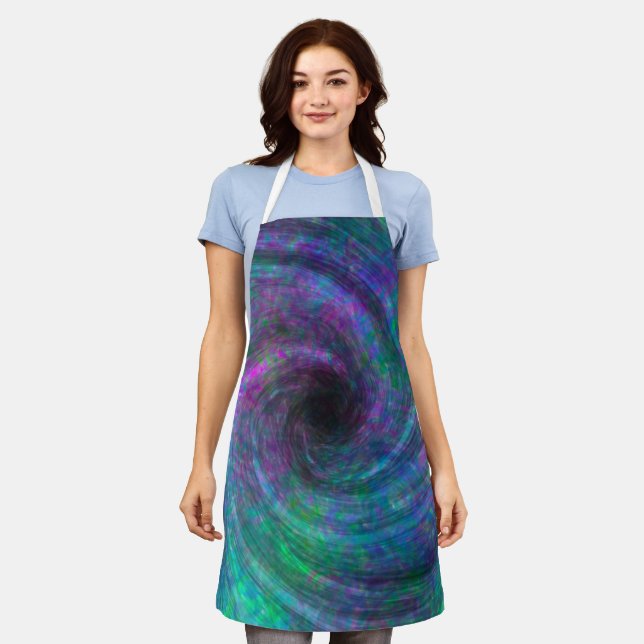 Tablier Tabard Tie Dye Vortex (Porté)