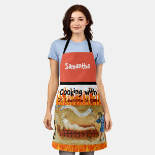 Tablier Tabard tout-imprimé Cuisine avec St-Laurent