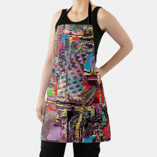 Tablier Tabard tout imprimé – Fractales urbaines