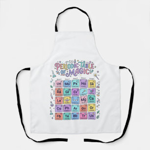Tablier Table périodique licorne de magie Cadeau mignon te