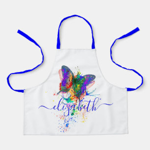 Tablier Tache de papillon personnalisée