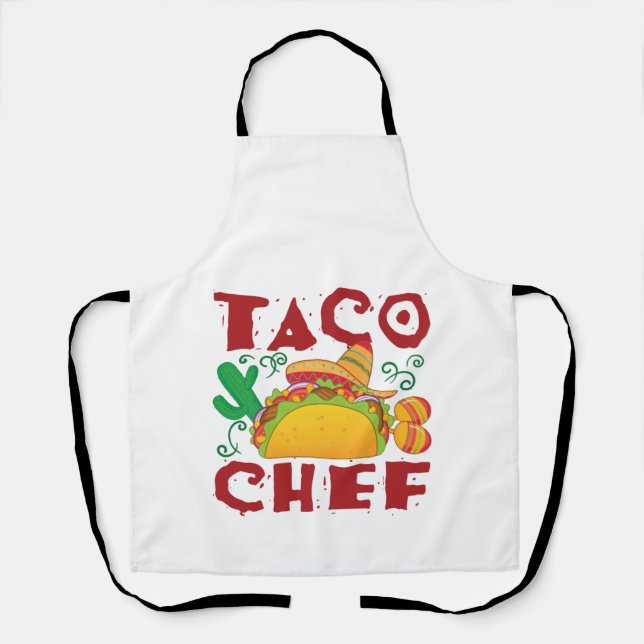Tablier Taco Chef Taco Truck (Recto)