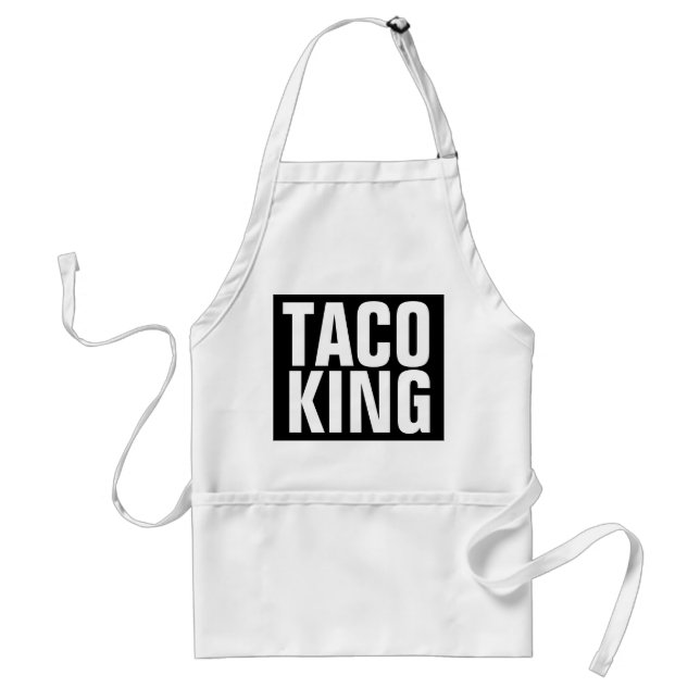 TABLIER TACO KING KITCHEN APRON (Devant)
