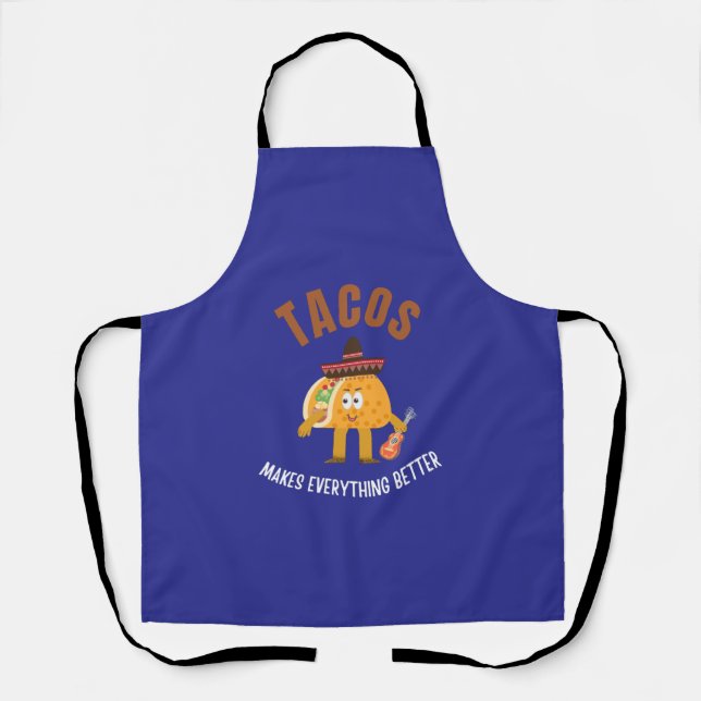 Tablier Tacos améliore tout (Recto)