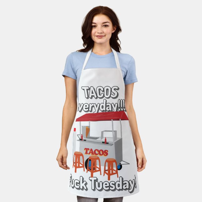 Tablier Tacos tous les jours (Porté)