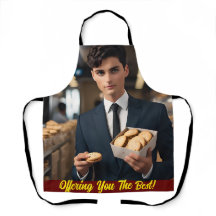 Tablier tactile élégant du chef