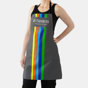 Tablier Tagline d'entreprise Gris Gris Gris Gris Gris Gris