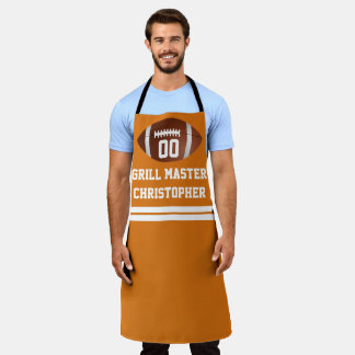 Tablier Tailgate personnalisé de Football Grill BBQ