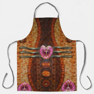Tablier taille unique imprimé grande 27"x34 Que vo