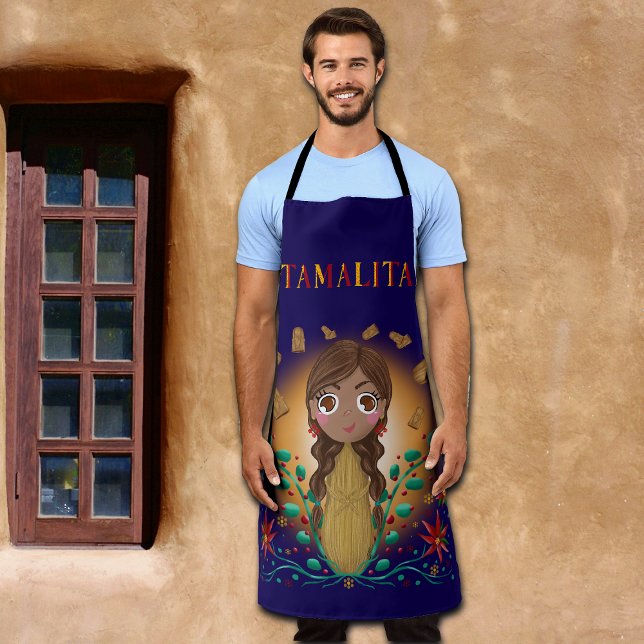 Tablier Tamalita Tamal Zia Fleurs Tamales (Créateur téléchargé)