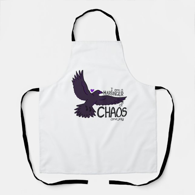Tablier Tapisserie Crow Chaos (Recto)