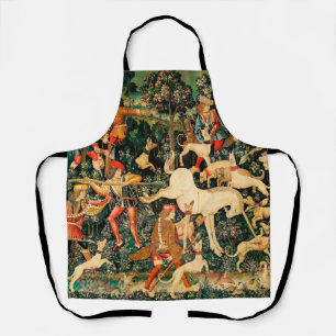 Tablier Tapisseries de licorne Classique médiéval défend l