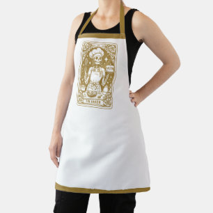 Tablier Tarot Baker Chef pâtissier Or