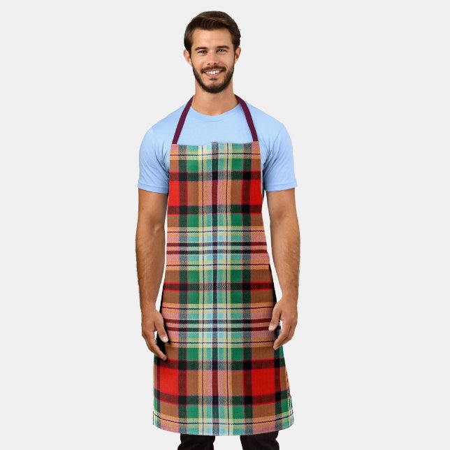 Tablier Tartan ancien de la branche de Dundee  (Porté)