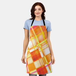 Tablier Tartan brillant, Motif