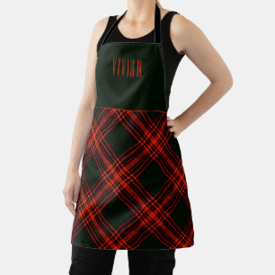 Tablier Tartan Chasse Antique Menzies Plaid