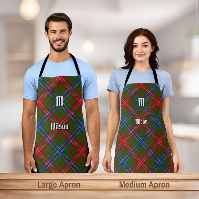 Tablier Tartan Moderne du Clan Wilson (Créateur téléchargé)