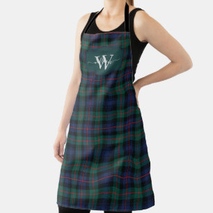 Tablier Tartan Monogrammé du Clan Écossais Murray d'Atholl