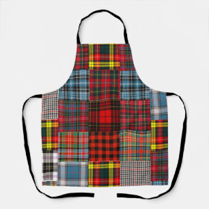 Tablier Tartan rustique