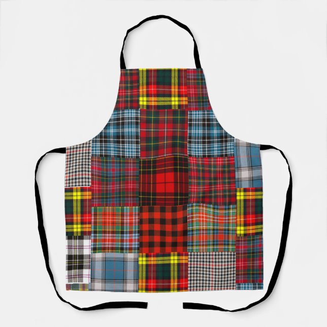 Tablier Tartan rustique (Recto)