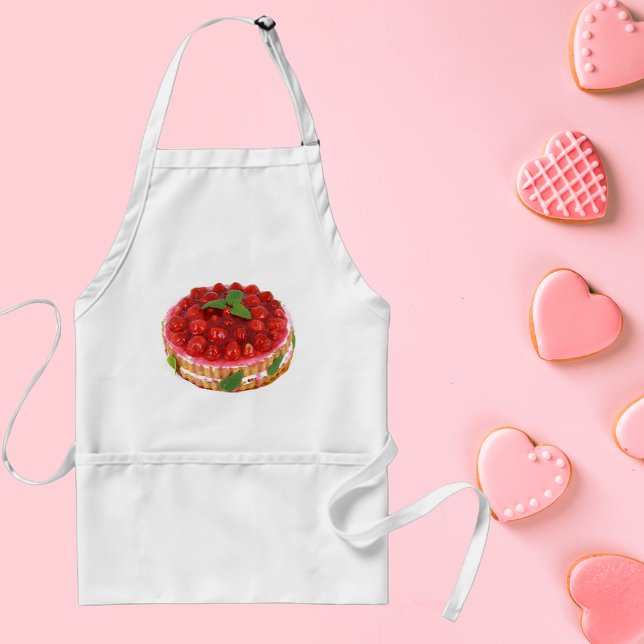 Tablier Tarte aux fraises (Strawberry Shortcake Adult Apron)