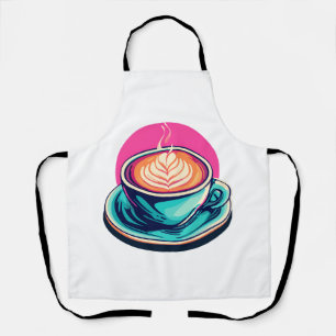 Tablier Tasse de café cappuccino