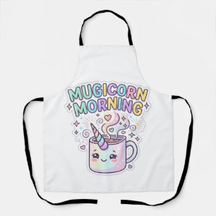 Tablier Tasse Licorne Mugicorn Matin Graphisme Zazzle Créa