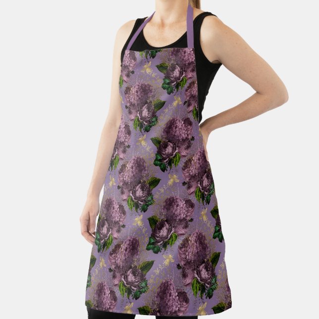 Tablier Tea Garden Bee Series Design 17 (Insitu)
