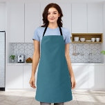 Tablier Teal Blue Solid<br><div class="desc">Teal Blue Solid</div>