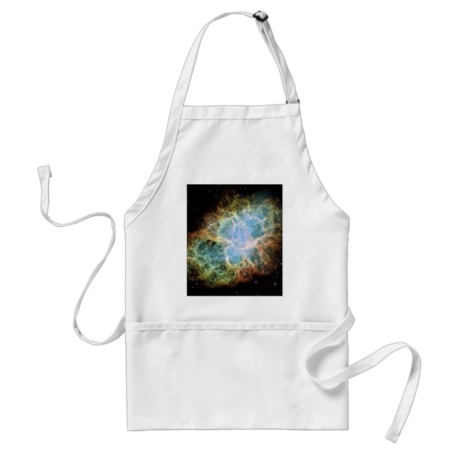 Tablier Teal Crab Nebula (Devant)