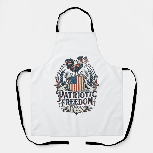 Tablier Tee-shirt graphique vectoriel de gardien de poulet (Recto)