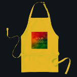 Tablier Téléchargement d'entreprise personnalisable Ajoute<br><div class="desc">Téléchargement d'entreprise personnalisable Ajouter Logo d'image Modèle photo Cuisine Jaune Apron.</div>