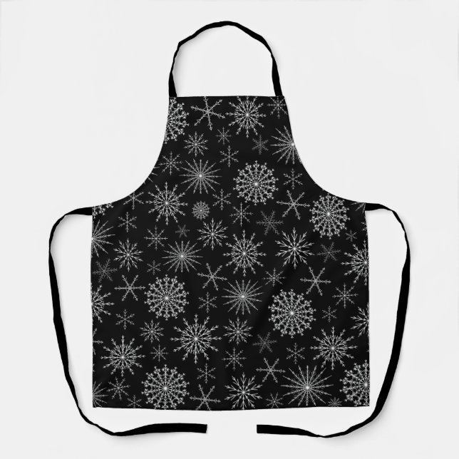 Tablier Tempête de neige chic (Recto)