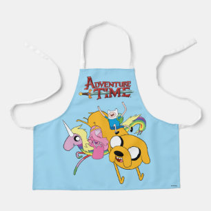 Tablier Temps d'aventure   Lady, Bubblegum, Finn & Jake