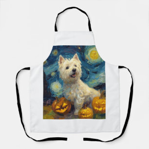 Tablier Terrier West Highland Chien Mignon Halloween Jack