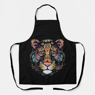 Tablier Tête de Tigre Incroyable