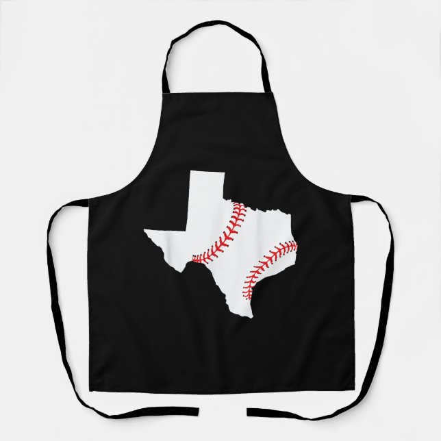 Tablier Texas Baseball État drôle Texas Baseball  (Recto)