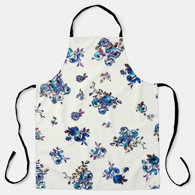 Tablier Textile et papier peint motifs sans soudure. i num (Recto)