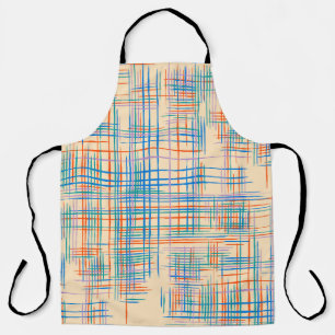 Tablier Texture Abstraite avec bandes de croisement. Pat m