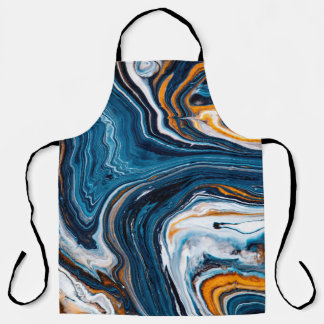 Tablier Texture d'art fluide. Arrière - plan avec mélange