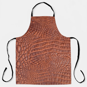Tablier texture de fond en cuir Brown, abstrait, a