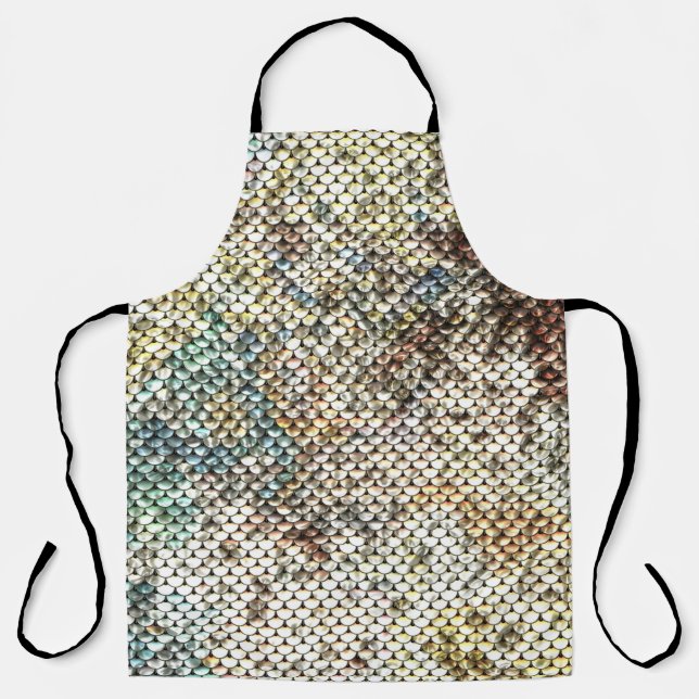 Tablier Texture de paillettes sans couture : arrière - pla (Recto)