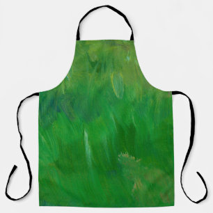 Tablier Texture de peinture d'herbe verte. Arrière - plan