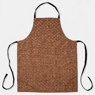 Tablier texture de tissu brun pour arrière - plan