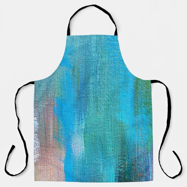 Tablier Texture de toile à huile Abstraite (Recto)